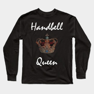 Handbell Queen Crown Long Sleeve T-Shirt